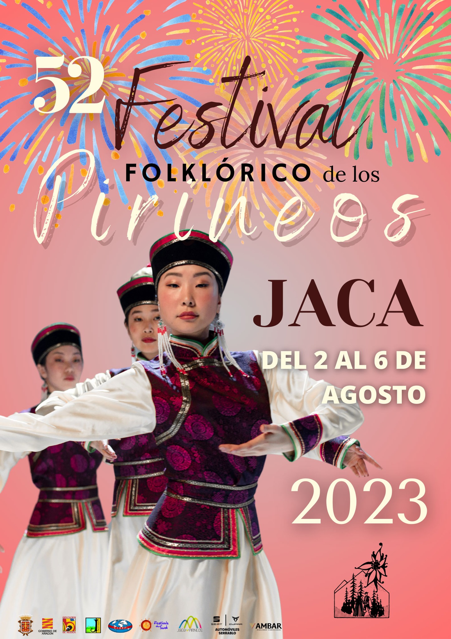 Jaca celebrar el 52 Festival Folklrico de los Pirineos del 2 al 6 de agosto