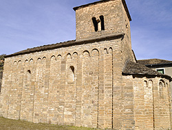 Santa Cruz de la Sers. Iglesia de San Caprasio. Siglo XI