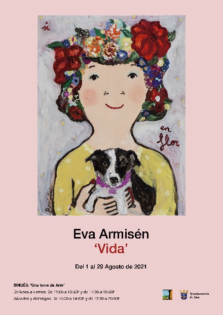 Exposición de Eva Armisén, en Sinués