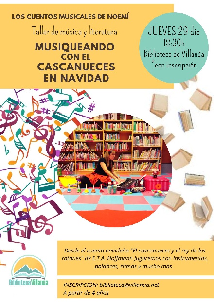 Taller de música y literatura, en Villanúa
