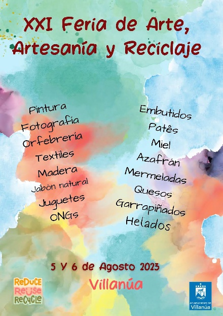 Feria de Arte, Artesanía y Reciclaje, en Villanúa