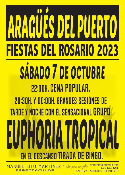 Fiestas en Arags del Puerto