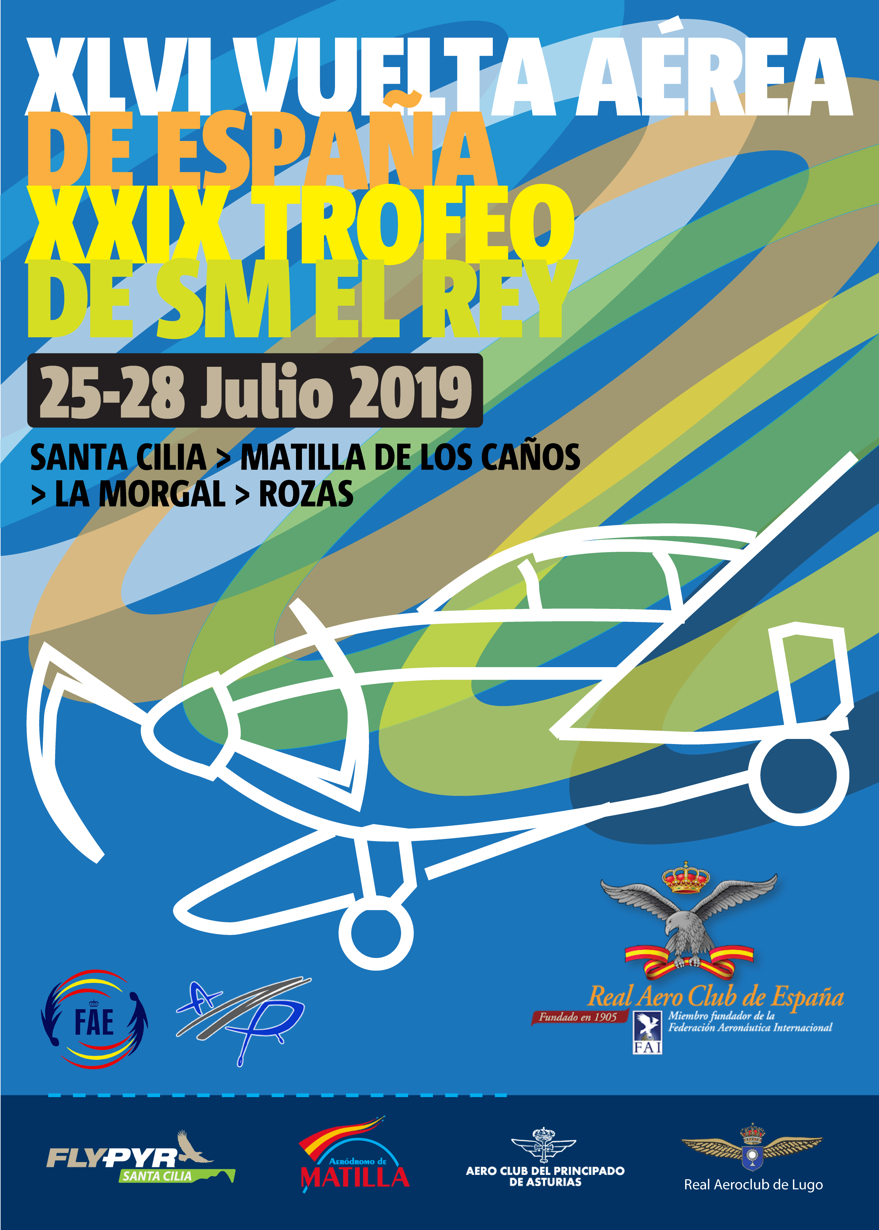 La XLVI Vuelta Aérea de España comenzará en el Aeródromo de Santa Cilia