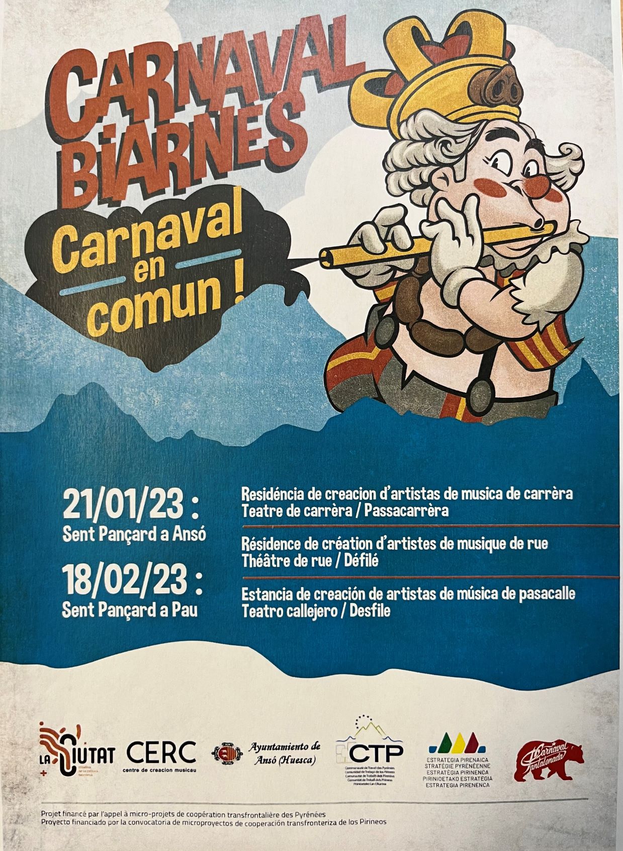 El Carnaval Biarns comenzar el da 21 de enero en Ans
