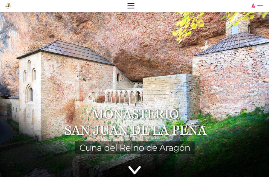 Nueva web del Monasterio de San Juan de la Peña 