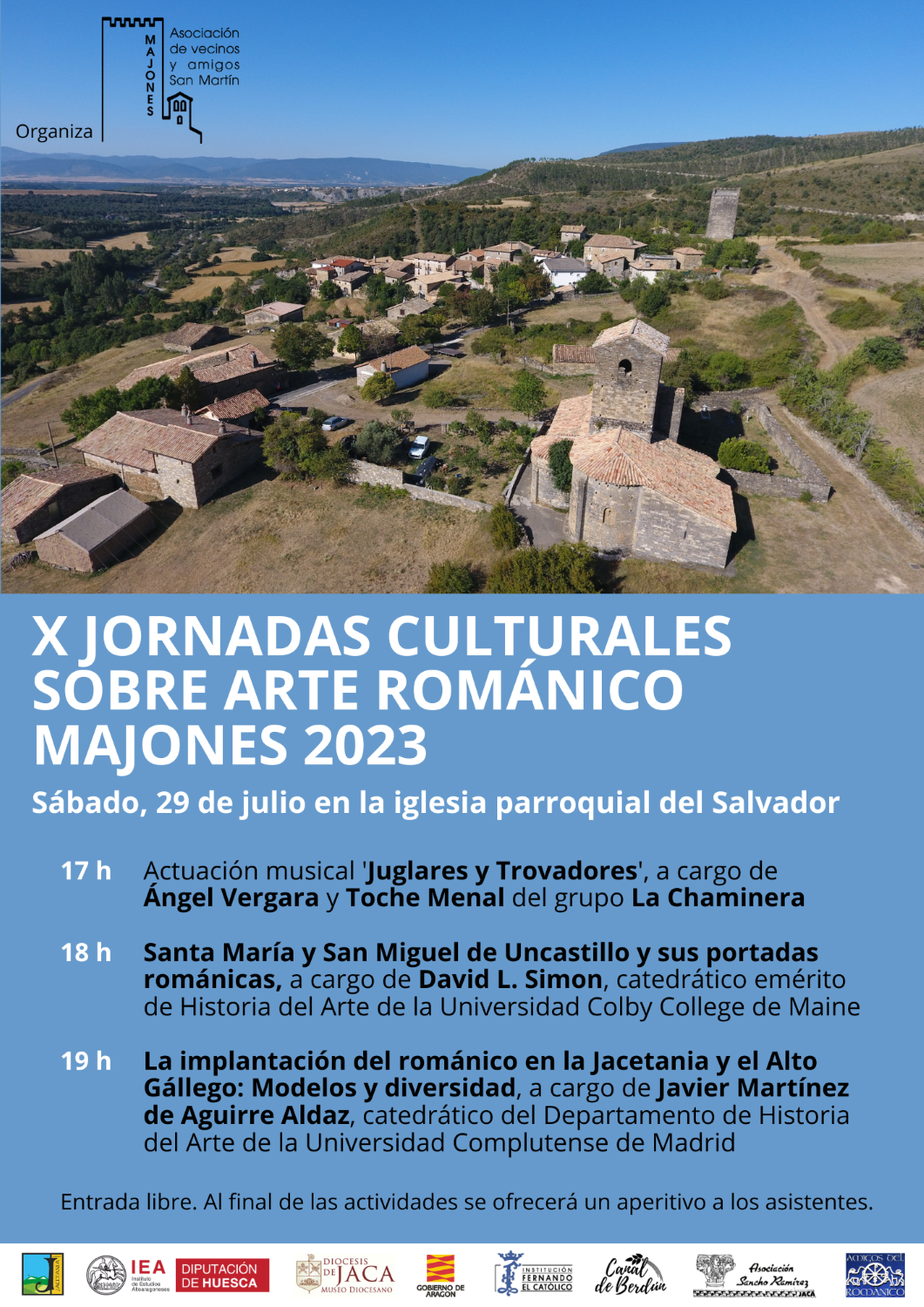X Jornadas Culturales sobre Arte Romnico Majones 2023